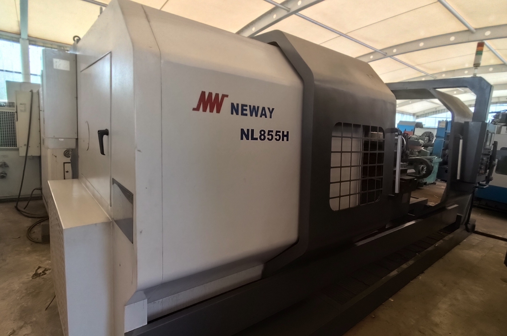纽威NEWAY NL855H数控卧式车床，2010年机，最大